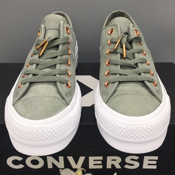 CONVERSE CTAS CLEAN LIFT OX dark stucco/white/whit - Picture 4 of 8